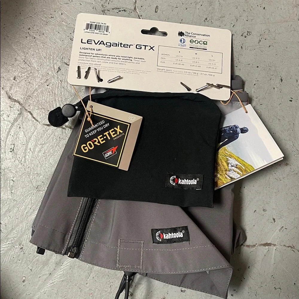 Kahtoola Levagaiter GTX Sz L NIB - Picture 2 of 7